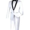 White Prom Suit - White Prom Tuxedo- White Suit