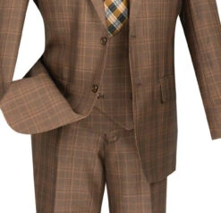 Renaissance Collection - Regular Fit 3 Piece Suit Chestnut 7 Renaissance Collection - Regular Fit 3 Piece Suit Chestnut -Alberto Nardoni Shop 01 VIN V2RW 7 CHESTNUT 16 4 de7ed940 d6d1 4495 83c7 982c7d96ee51