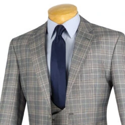 Renaissance Collection - Regular Fit 3 Piece Suit Gray 6 Renaissance Collection - Regular Fit 3 Piece Suit Gray -Alberto Nardoni Shop 01 VIN V2RW 7 GRAY 16 3 05adf788 9776 45bc a855 bda5a11a716e