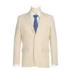 611-3 Men's New Slim Fit Checked Linen Suits