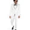Cheap Tuxedos For Men - Discounted White Tuxedos -Alberto Nardoni Shop 2 Button White Tuxedo 26481