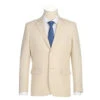 Men's Tan 2-Piece Slim Fit Linen Suit -Alberto Nardoni Shop 611 3 NEWSLIM