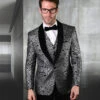 Mens Vested One Button Geometric Print Prom Tuxedo In Black -Alberto Nardoni Shop 68 68 e1383ef0 e885 47d4 9f09 3cdb8344e289