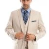 "Tan Slim Fit Men's Wedding Suit - Two Button Basic Vested" 4 "Tan Slim Fit Men's Wedding Suit - Two Button Basic Vested" -Alberto Nardoni Shop AGGw0Vk