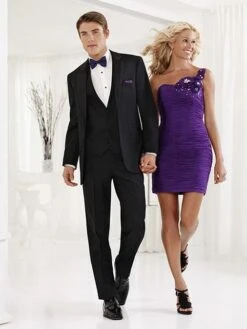 Smoking Traje - Esmoquin - Smoking Para Hombre - Black Tuxedo Trajes De Novio - Two Button Suit