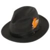 Tapa Crushable Straw Hat Fedora In Black -Alberto Nardoni Shop Black.1