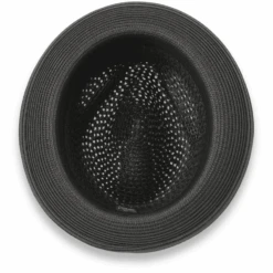 Castor Crushable Straw Hat Fedora In Black -Alberto Nardoni Shop Black.3 42bc589b 6076 49c5 8538 ebe0039df75c