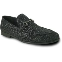 Mens Modern Glitter Sequin Prom Tuxedo Buckle Loafer In Black -Alberto Nardoni Shop Black ca9405cc 1d55 4e5f a7b0 0911410cfa85