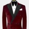 Double Breasted Tuxedo - Velvet Tuxedo Dinner Jacket In Black - Navy - Emerald Green - Burgundy -Alberto Nardoni Shop Burgundy Suit 421162ba 3c42 4b49 86d1 995a25b2bbf2