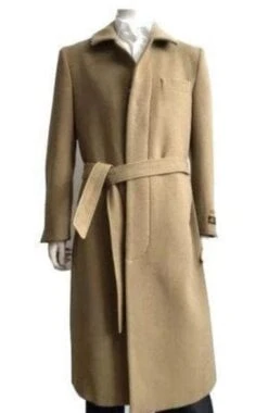 Belt Coat Mens Full Length Overcoat - Wholesale Coat - Wholesale Winter Coats -Alberto Nardoni Shop Camel Long Coat Full Length Belt Coat