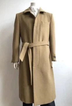 Belt Coat Mens Full Length Overcoat - Wholesale Coat - Wholesale Winter Coats -Alberto Nardoni Shop Camel Wholesale Coat