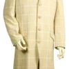 Mens Zoot Suit - Zuit Suit - Cream Suit - Wedding Zoot Suit