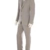Tan Linen Suit - 2 Button Dark Tan Wedding / Prom Outfit ~ Taupe 100% Linen For Beach Wedding Outfit Fabric Suit Flat Front Pants 3 Tan Linen Suit - 2 Button Dark Tan Wedding / Prom Outfit ~ Taupe 100% Linen For Beach Wedding Outfit Fabric Suit Flat Front Pants -Alberto Nardoni Shop Dark Tan Beach Suit1
