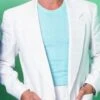 Mens Don Johnson Miami Vice White Suit Jackets Costume 3 Mens Don Johnson Miami Vice White Suit Jackets Costume -Alberto Nardoni Shop Don Johnson Miami Vice Suit