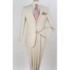 Off White Big And Tall Linen Suit