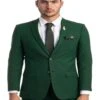 Emerald Green Suit - Slim Fit Wedding Suit For Groom And Groomsmen