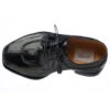 Ferrini Shoes - Mens Alligator Dress Shoe - Ferrini 3520 Belly Alligator Split Toe Black Shoes -Alberto Nardoni Shop Ferrini 3520 Black Shoe2 f8633e8f 98c3 43da b906 597e85c1b399
