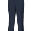 "NavyMen's Regular Fit Wool Dress Pants - Flat Front Style" 3 "NavyMen's Regular Fit Wool Dress Pants - Flat Front Style" -Alberto Nardoni Shop Fv696Kv