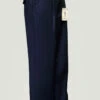 Mens Italian Wool Wide Leg Dress Pants In Navy Blue -Alberto Nardoni Shop HrSBmYH 21b12149 7181 470f a341 3ff9263b2861