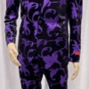 Mens Paisley Suit - Black And PurpleFloral Suit - Prom Party Suit -Alberto Nardoni Shop IMG 3562