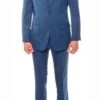 Mens Savannah Indigo Slim Fit 3 Piece Suit -Alberto Nardoni Shop INDIGO