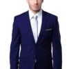 Navy Slim Fit 2 Button Men's Wedding Suit - Basic Style -Alberto Nardoni Shop Jp4QFRe