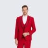Red Textured Tuxedo With Satin Trim Four Piece Set 3 Red Textured Tuxedo With Satin Trim Four Piece Set -Alberto Nardoni Shop M352SK 4 2 800x b725c3cf 96b9 448d 85ba b2683172931e
