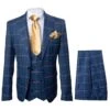 Rossi Man Max RM1840 – Slim Fit 3-Piece Formal Suit For Men