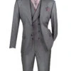 Charcoal Modern Fit 3 Piece Suit With Vest And Adjustable Waist Band Pants -Alberto Nardoni Shop MV2K 2 CHARCOAL 2 JPG 70117157 71a9 4e19 a5b8 57a5909af7b3