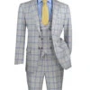 Modern Fit Windowpane Suit 3 Piece With U-Neck Vest In Light Gray -Alberto Nardoni Shop MV2W 5 LIGHT GRAY 01 WEB 1c13d6db e51a 40e2 884a 8203306791f4
