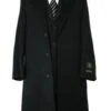Mens Overcoat - Mens Long Wool Topcoats - Topcoat For Men-Long Winter Dress Knee Length Coat Luxurious Men's Dress Coat Soft Finest Pure Cashmere & Amp Full Length Black Long Men's Dress Topcoat - Winter Coat ~ Men's Overcoat -Alberto Nardoni Shop Mens Black Wool Overcoats 2846