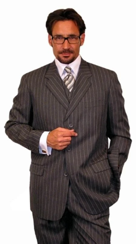 Mafia Costume - Mafia Halloween Costume - Italian Mafia Charcoal Gray Costumes 1 Mafia Costume - Mafia Halloween Costume - Italian Mafia Charcoal Gray Costumes