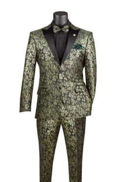 Emerald Green And Gold Floral Tuxedo Suit For Men Perfect Prom Or Wedding Suit 7 Emerald Green And Gold Floral Tuxedo Suit For Men Perfect Prom Or Wedding Suit -Alberto Nardoni Shop Mens Emerald Green and Gold Floral Tuxedo Suit