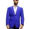 Royal Sport Coat It's One Of A Kind For All Occasion Velvet Fabric Jacket -Alberto Nardoni Shop Mens Royal Sport Coat 9137