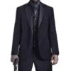 Keanu Reeves John Wick Men's Black 3 Piece Suit -Alberto Nardoni Shop Mens Single Breasted Suit 31023