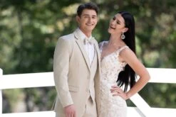 Western Suit - Trajes Para Hombres - Cowboy Formal Attire - Trajes De Novio - Sand -Alberto Nardoni Shop Mens Suits Sand