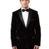 Mens Peak Lapel Velvet Tuxedo Black Jacket -Alberto Nardoni Shop Mens Velvet Tuxed Blazer Black d397eb51 6582 4704 a514 dd0af5f11624