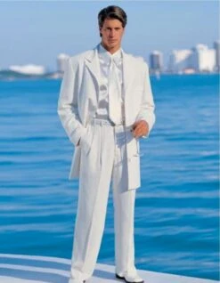 Gangster Suit - Mobster Suit - Mafia Suit For Mens Long Zoot White Suit