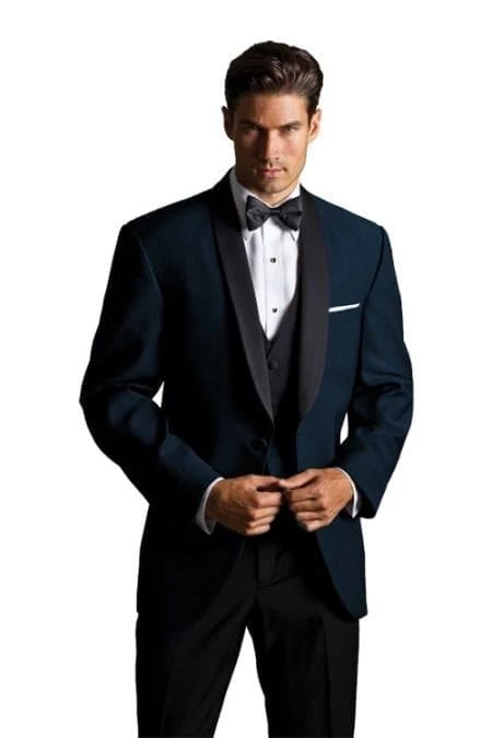 Cheap Tuxedos For Men - Discounted Midnight Blue Tuxedos 1 Cheap Tuxedos For Men - Discounted Midnight Blue Tuxedos