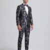 Mens Navy & Gold Floral Paisley Prom Tuxedos -Alberto Nardoni Shop Myproject 5 2
