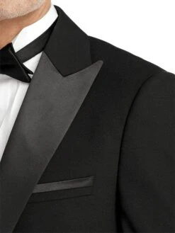 Mens Single Breasted Peak Lapel Tuxedo Jacket Black -Alberto Nardoni Shop Peak Lapel Comfort Black