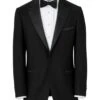 Mens Single Breasted Peak Lapel Tuxedo Jacket Black -Alberto Nardoni Shop Peak Lapel Tuxedo Jacket Black