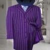 Purple Zoot Suit - 1920s Suit - Gangster Long Suit 2 Purple Zoot Suit - 1920s Suit - Gangster Long Suit -Alberto Nardoni Shop Purple Zoot Suit 1920s Suit