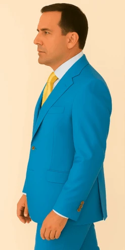 Rossi Man BOND RM1776 Slim Fit 3-Piece Suit – Tailored Turquoise Blue Suit For Formal Occasions 7 Rossi Man BOND RM1776 Slim Fit 3-Piece Suit – Tailored Turquoise Blue Suit For Formal Occasions -Alberto Nardoni Shop ROSSI MAN SLIM FIT 3 PIECE SUIT BOND RM1776 2