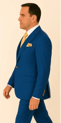 Rossi Man BOND RM1780 Slim Fit 3-Piece Suit – Modern Royal Blue Suit For Men 7 Rossi Man BOND RM1780 Slim Fit 3-Piece Suit – Modern Royal Blue Suit For Men -Alberto Nardoni Shop ROSSI MAN SLIM FIT 3 PIECE SUIT BOND RM1780 2