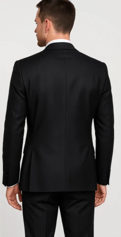 Rossi Man MAX RM1712 Slim Fit 3-Piece Suit – Stylish Black Formalwear For Men -Alberto Nardoni Shop ROSSI MAN SLIM FIT 3 PIECE SUIT MAX RM1712 3