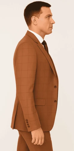 Rossi Man MAX RM1786 Slim Fit 3-Piece Suit – A Modern And Elegant Suit For Men -Alberto Nardoni Shop ROSSI MAN SLIM FIT 3 PIECE SUIT MAX RM1786 2