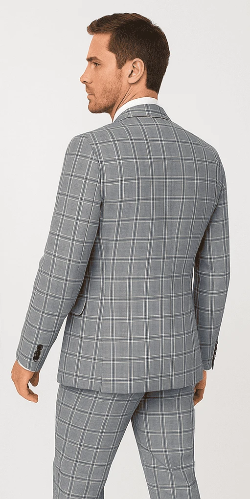 Rossi Man MAX RM1820 Slim Fit 3-Piece Suit – Modern Formal Suit For Men 2 Rossi Man MAX RM1820 Slim Fit 3-Piece Suit – Modern Formal Suit For Men - Image 2