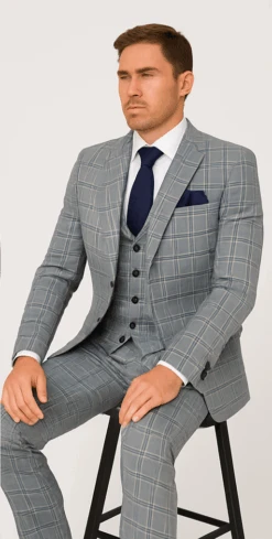 Rossi Man MAX RM1820 Slim Fit 3-Piece Suit – Modern Formal Suit For Men 8 Rossi Man MAX RM1820 Slim Fit 3-Piece Suit – Modern Formal Suit For Men -Alberto Nardoni Shop ROSSI MAN SLIM FIT 3 PIECE SUIT MAX RM1820 3