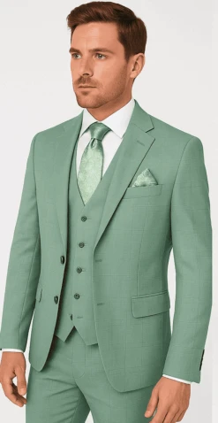 Rossi Man MAX RM1821 Slim Fit 3-Piece Suit – Contemporary Men’s Formalwear -Alberto Nardoni Shop ROSSI MAN SLIM FIT 3 PIECE SUIT MAX RM1821